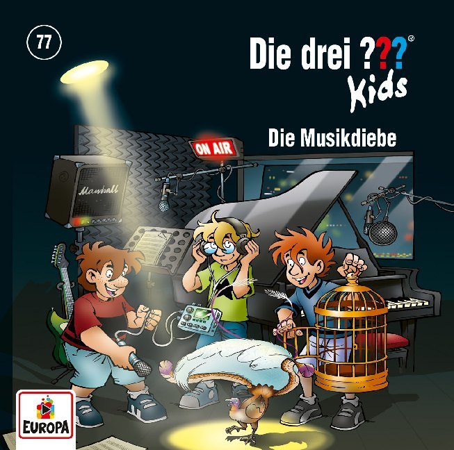 Produktbild: Die drei ??? Kids 77: Die Musikdiebe | Boris Pfeiffer