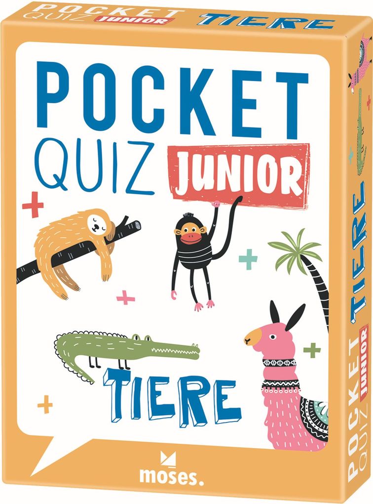 Produktbild: Pocket Quiz junior Tiere | Jürgen Winzer
