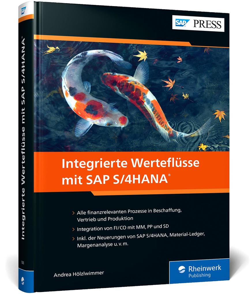 Produktbild: Integrierte Werteflüsse mit SAP S/4HANA | Andrea Hölzlwimmer
