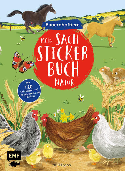 Produktbild: Mein Sach-Stickerbuch Natur - Bauernhoftiere