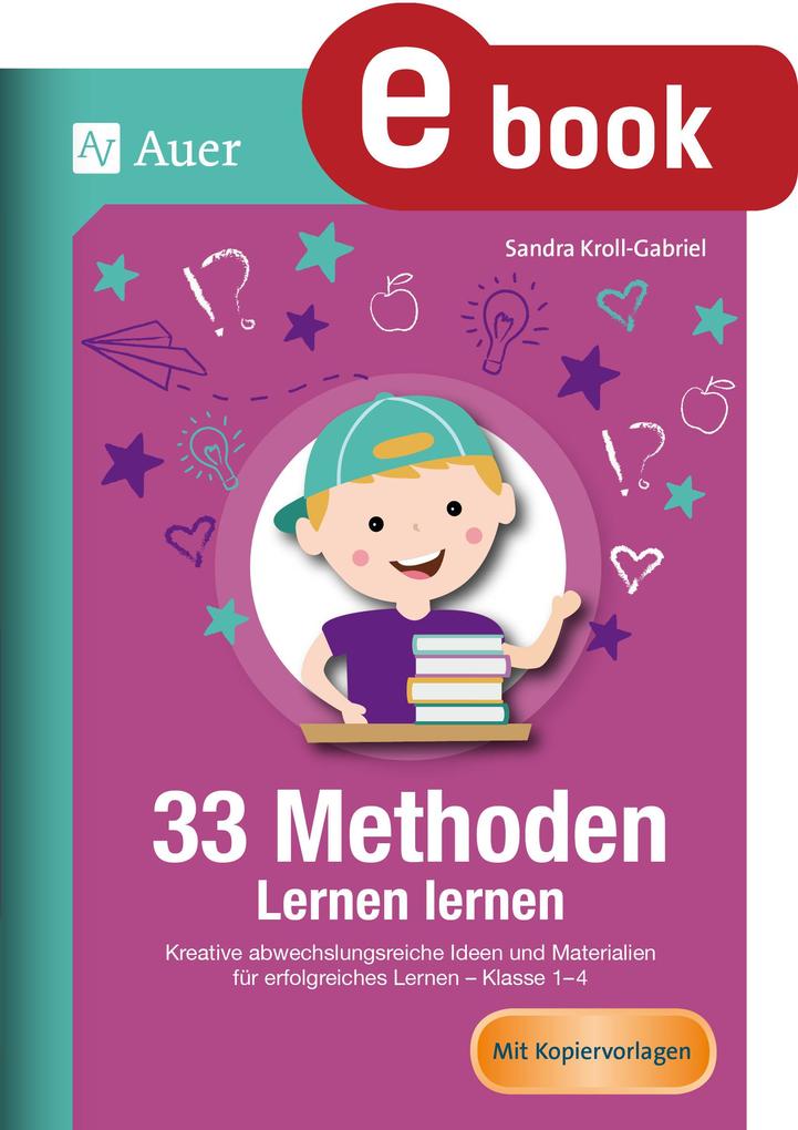 Produktbild: 33 Methoden Lernen lernen | Sandra Kroll-Gabriel