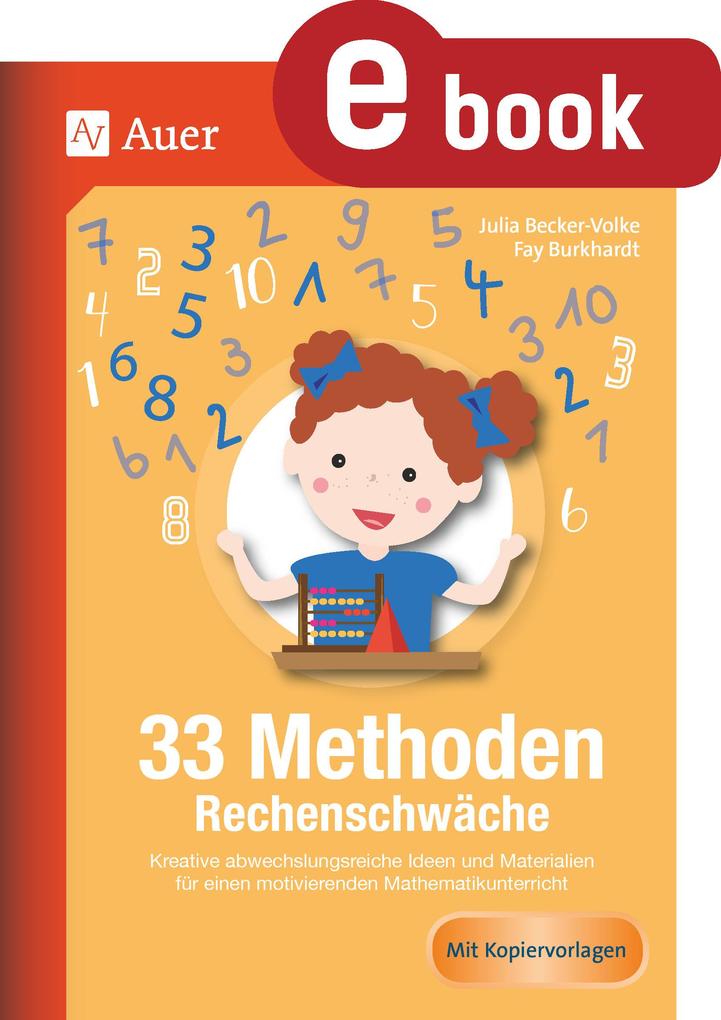 Produktbild: 33 Methoden Rechenschwäche | Julia Becker-Volke, Fay Burkhardt