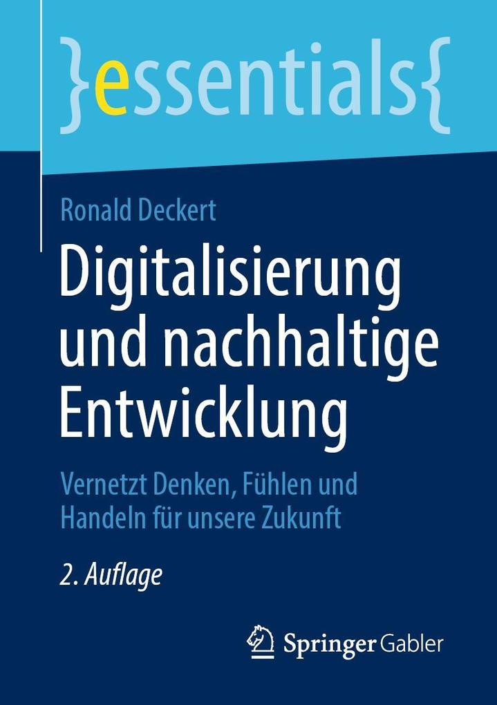 Produktbild: Digitalisierung und nachhaltige Entwicklung | Ronald Deckert