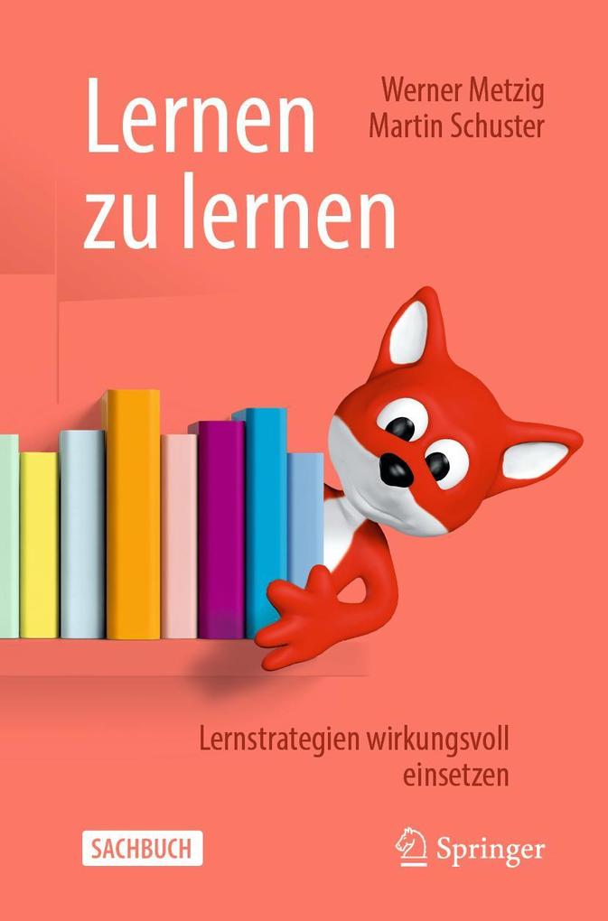 Produktbild: Lernen zu lernen | Werner Metzig, Martin Schuster
