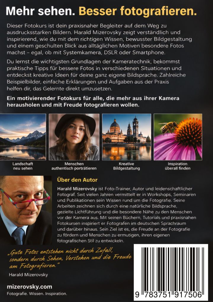Weitere Ansicht: Fotokurs | Harald Mizerovsky
