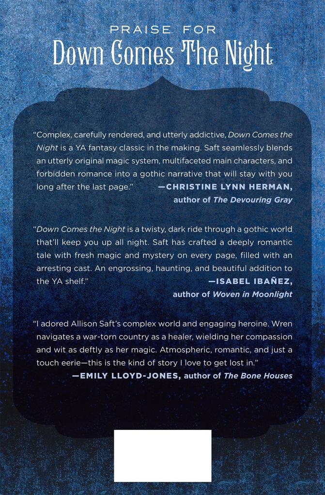 Weitere Ansicht: Down Comes the Night | Allison Saft