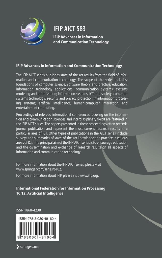 Weitere Ansicht: Artificial Intelligence Applications and Innovations