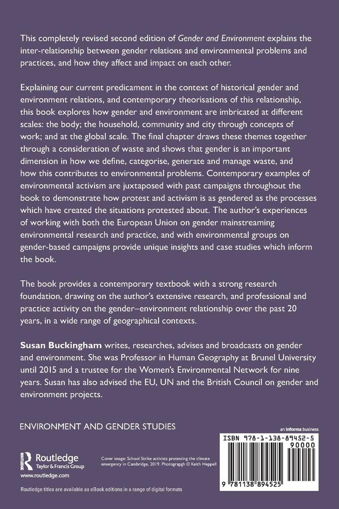 Weitere Ansicht: Gender and Environment | Susan Buckingham