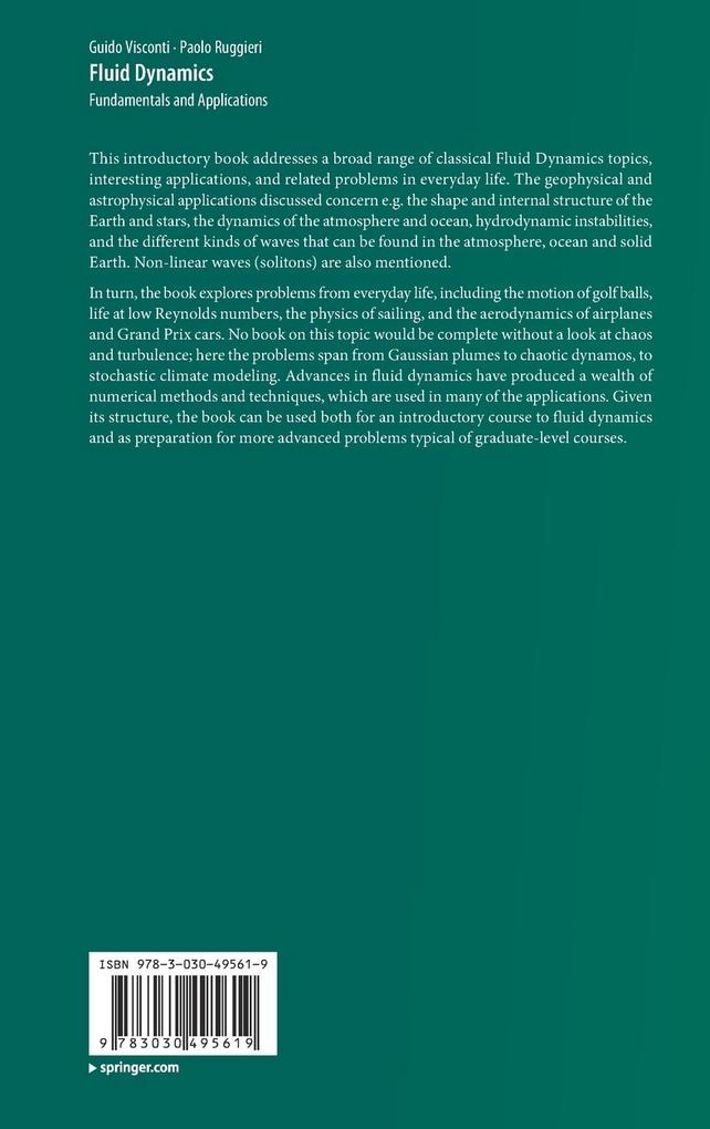 Weitere Ansicht: Fluid Dynamics | Guido Visconti, Paolo Ruggieri