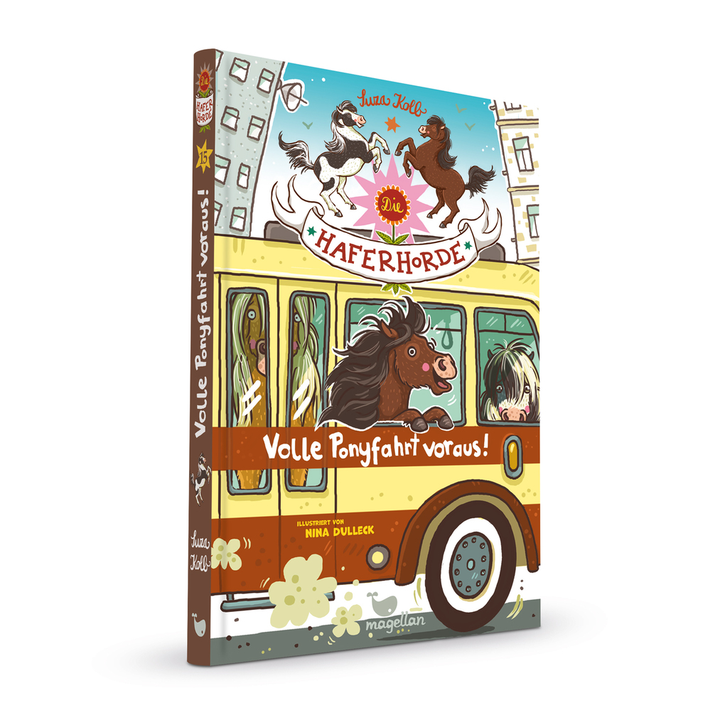 Weitere Ansicht: Die Haferhorde - Volle Ponyfahrt voraus! | Suza Kolb