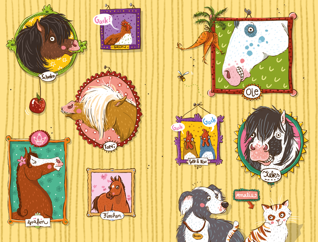 Weitere Ansicht: Die Haferhorde - Volle Ponyfahrt voraus! | Suza Kolb