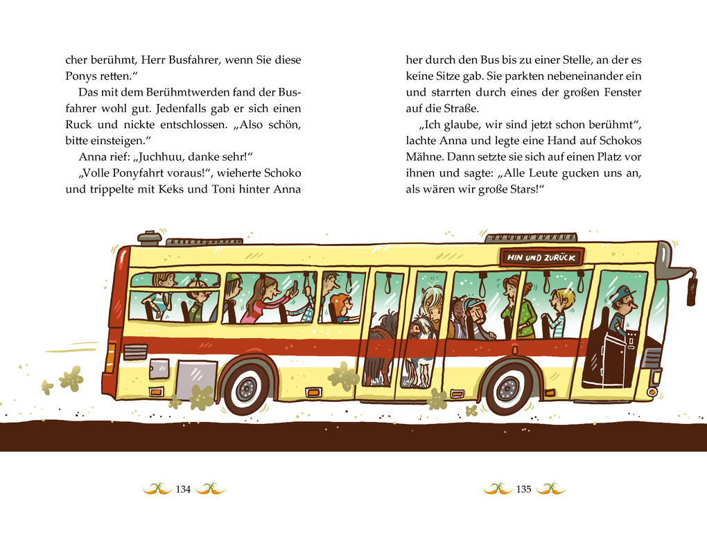 Weitere Ansicht: Die Haferhorde - Volle Ponyfahrt voraus! | Suza Kolb