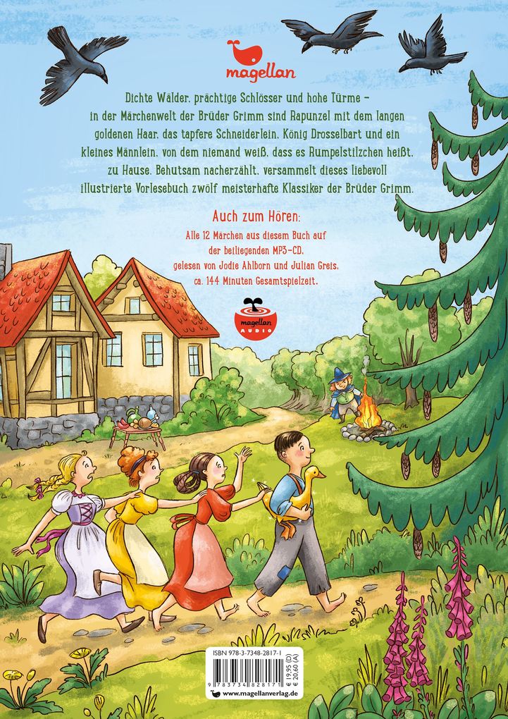 Weitere Ansicht: Meisterhafte Märchen der Brüder Grimm, mit MP3-CD | Jacob und Wilhelm Grimm