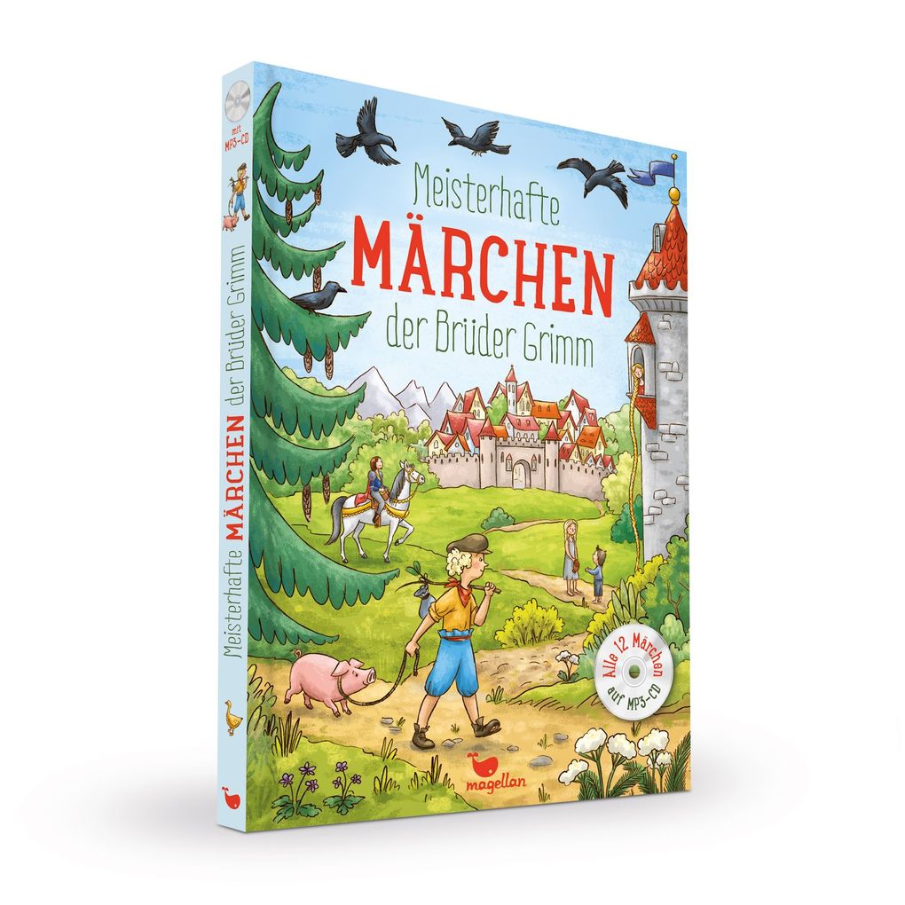 Weitere Ansicht: Meisterhafte Märchen der Brüder Grimm, mit MP3-CD | Jacob und Wilhelm Grimm