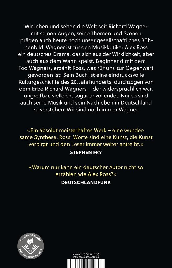 Weitere Ansicht: Die Welt nach Wagner | Alex Ross