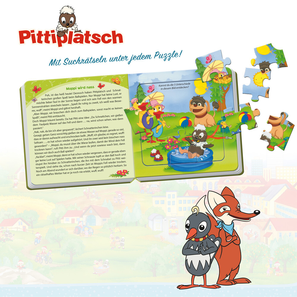 Weitere Ansicht: Trötsch Unser Sandmännchen Puzzlebuch mit 4 Puzzle Pittiplatsch