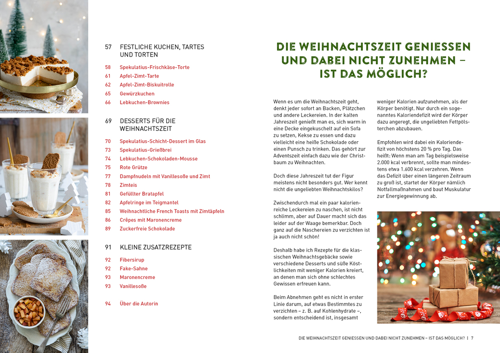 Weitere Ansicht: Abnehmen mit Plätzchen, Lebkuchen und Co. | Lina Weidenbach