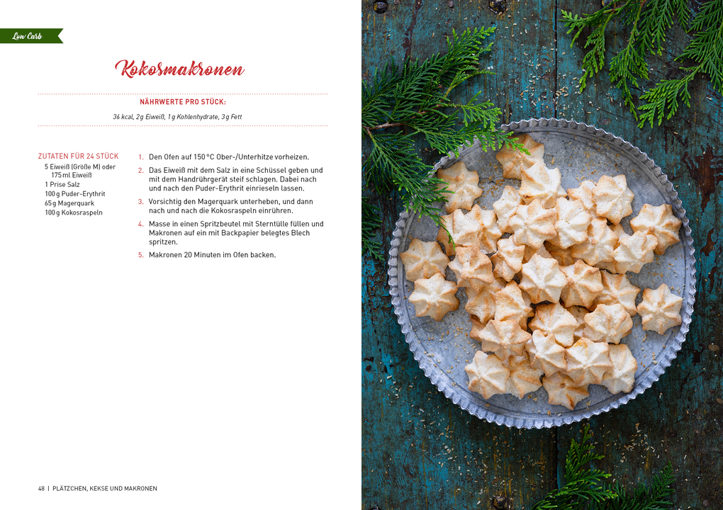 Weitere Ansicht: Abnehmen mit Plätzchen, Lebkuchen und Co. | Lina Weidenbach