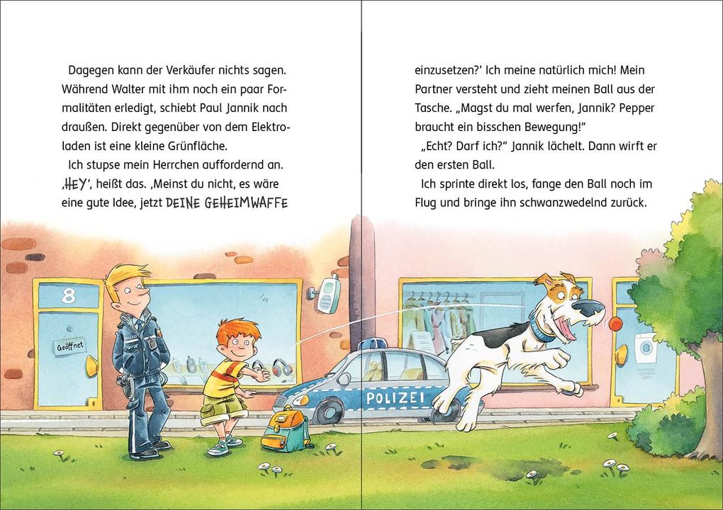 Weitere Ansicht: Kommissar Pfote (Band 1) - Immer der Schnauze nach | Katja Reider