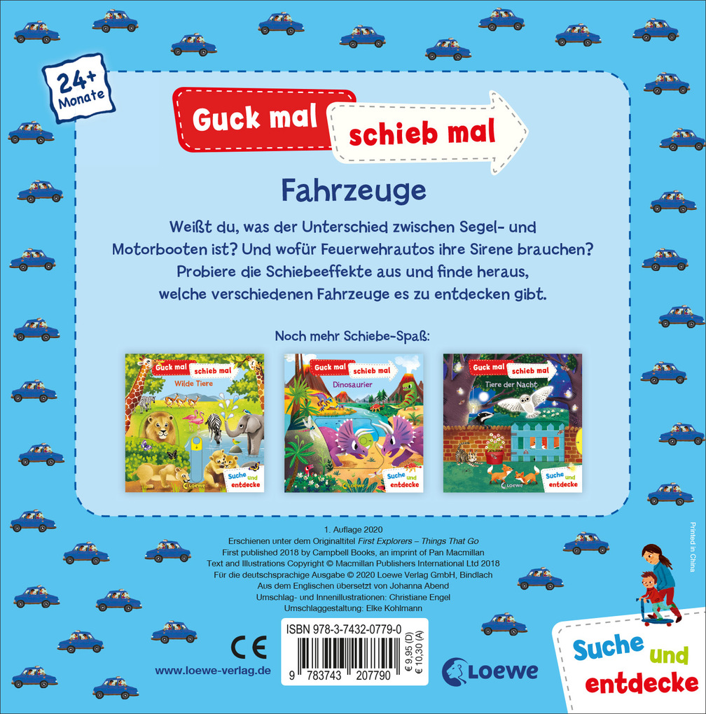 Weitere Ansicht: Guck mal, schieb mal! Suche und entdecke - Fahrzeuge