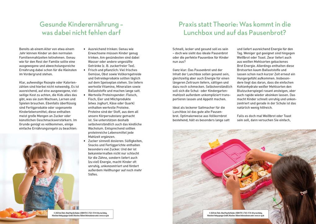 Weitere Ansicht: Meal Prep für Kinder | Veronika Pichl