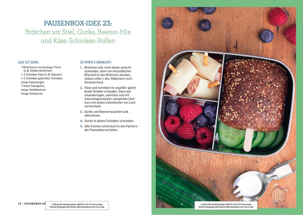 Weitere Ansicht: Meal Prep für Kinder | Veronika Pichl