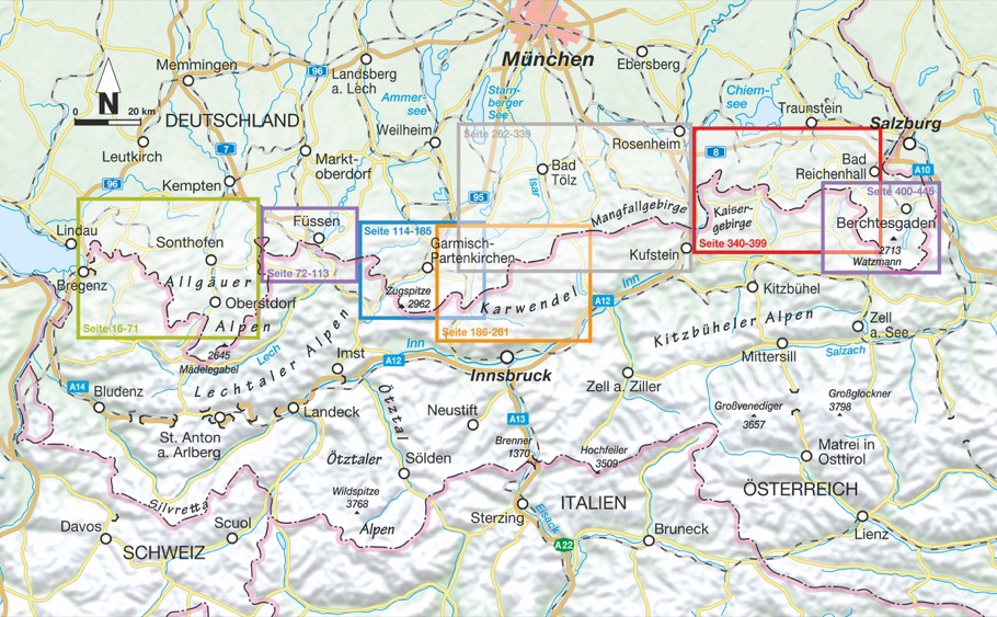 Weitere Ansicht: 175 Wander-Highlights Bayerische Alpen | Michael Pröttel, Robert Mayer, Anette Späth, Hildegard Hüsler, Michael Kleemann