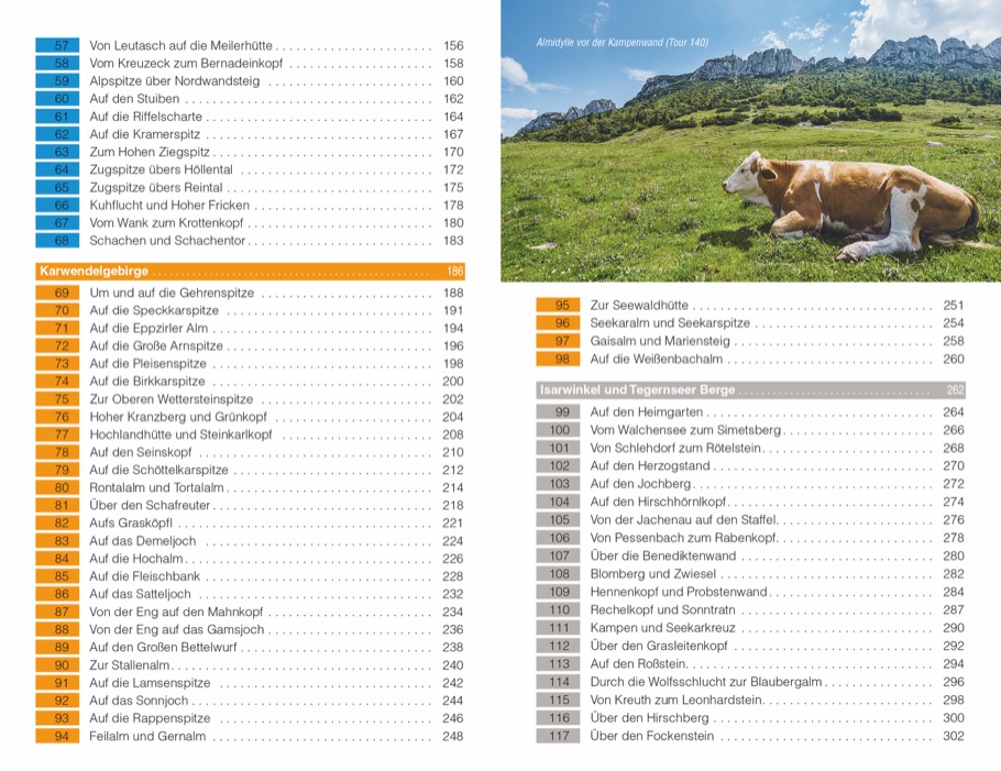 Weitere Ansicht: 175 Wander-Highlights Bayerische Alpen | Michael Pröttel, Robert Mayer, Anette Späth, Hildegard Hüsler, Michael Kleemann