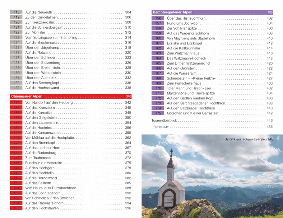Weitere Ansicht: 175 Wander-Highlights Bayerische Alpen | Michael Pröttel, Robert Mayer, Anette Späth, Hildegard Hüsler, Michael Kleemann