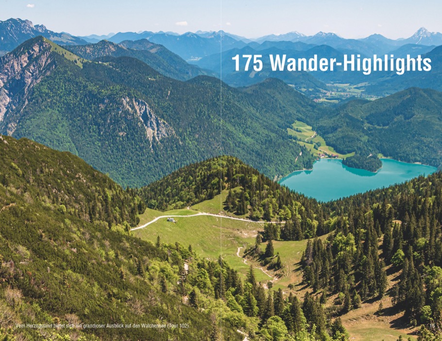 Weitere Ansicht: 175 Wander-Highlights Bayerische Alpen | Michael Pröttel, Robert Mayer, Anette Späth, Hildegard Hüsler, Michael Kleemann