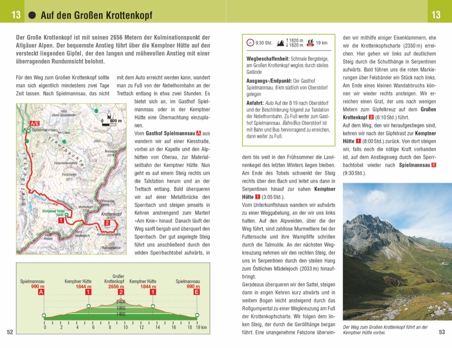 Weitere Ansicht: 175 Wander-Highlights Bayerische Alpen | Michael Pröttel, Robert Mayer, Anette Späth, Hildegard Hüsler, Michael Kleemann