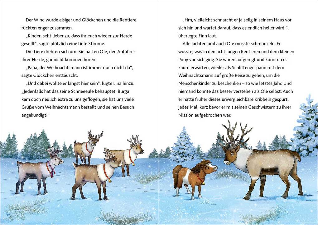 Weitere Ansicht: Glöckchen, das Weihnachtspony (Band 2) - Der Zauber des Nordsterns | Annette Moser