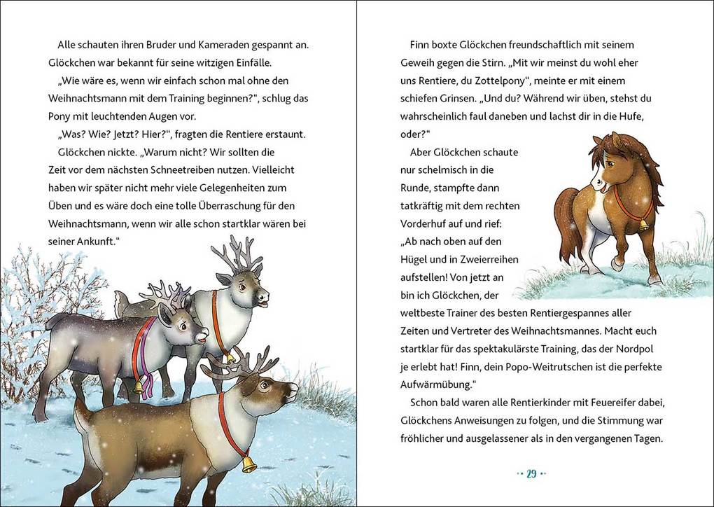Weitere Ansicht: Glöckchen, das Weihnachtspony (Band 2) - Der Zauber des Nordsterns | Annette Moser