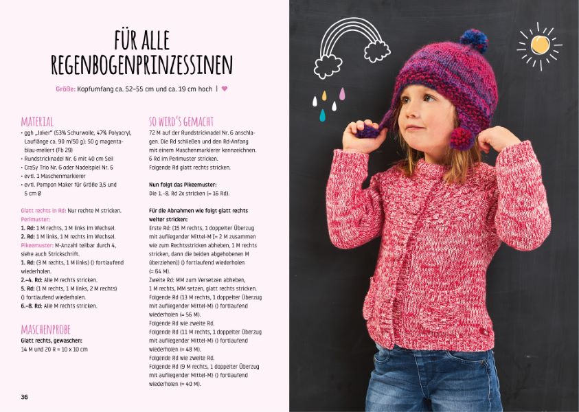 Weitere Ansicht: Coole Mützen stricken | Ines Kollwitz
