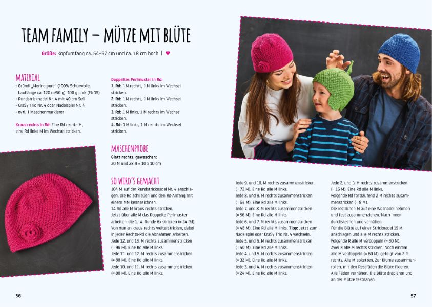 Weitere Ansicht: Coole Mützen stricken | Ines Kollwitz