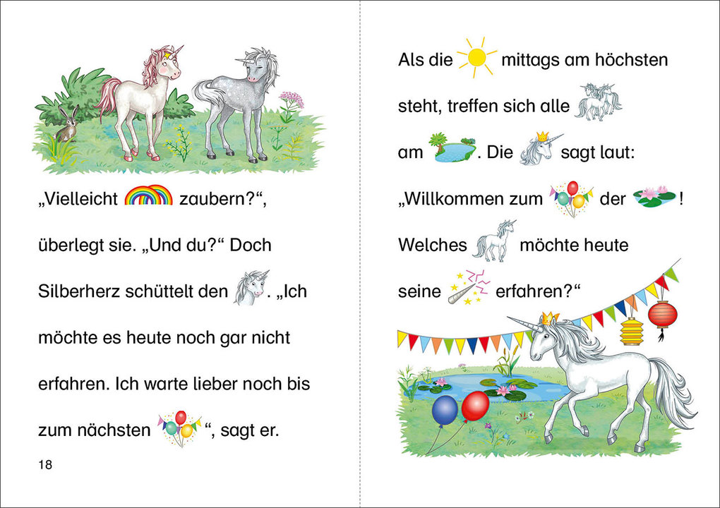 Weitere Ansicht: Bildermaus - Geschichten vom Einhornfohlen | Amelie Benn