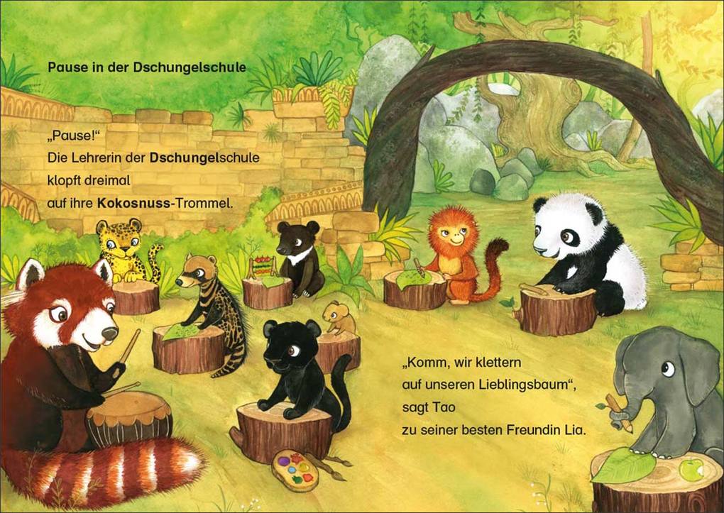 Weitere Ansicht: Leselöwen 1. Klasse - Ein Panda in der Dschungelschule | Katja Richert