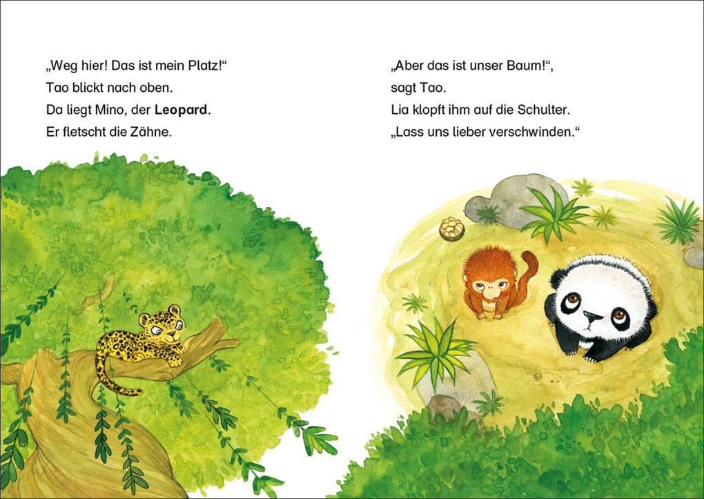Weitere Ansicht: Leselöwen 1. Klasse - Ein Panda in der Dschungelschule | Katja Richert