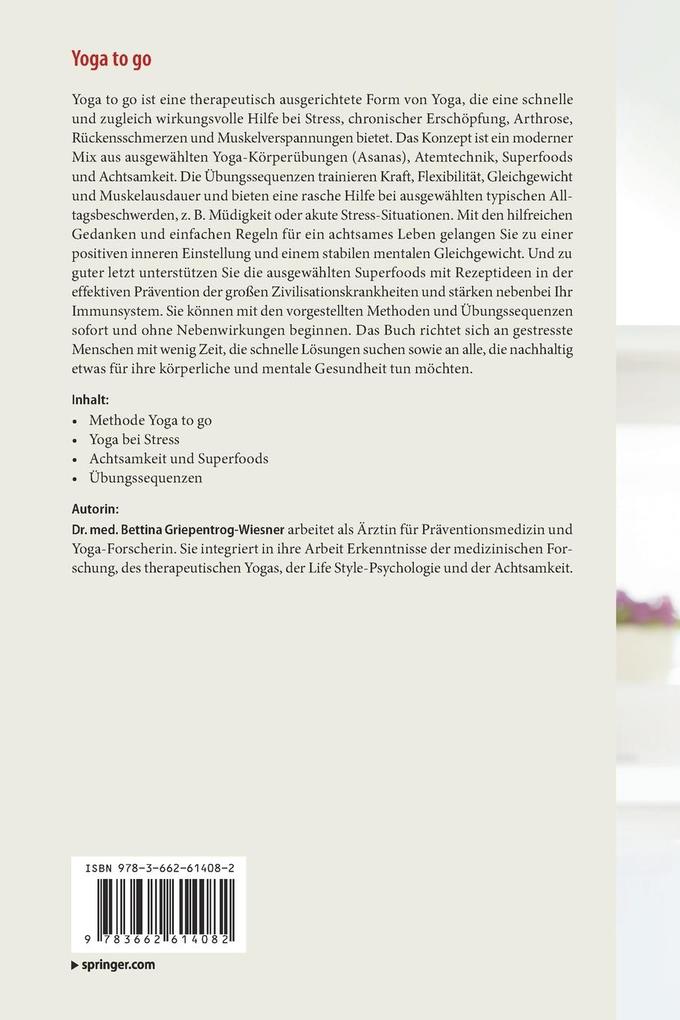 Weitere Ansicht: Yoga to go | Bettina Griepentrog-Wiesner