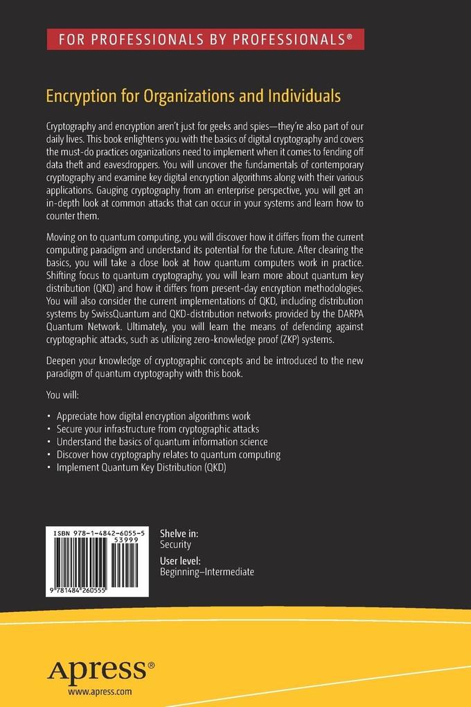 Weitere Ansicht: Encryption for Organizations and Individuals | Robert Ciesla