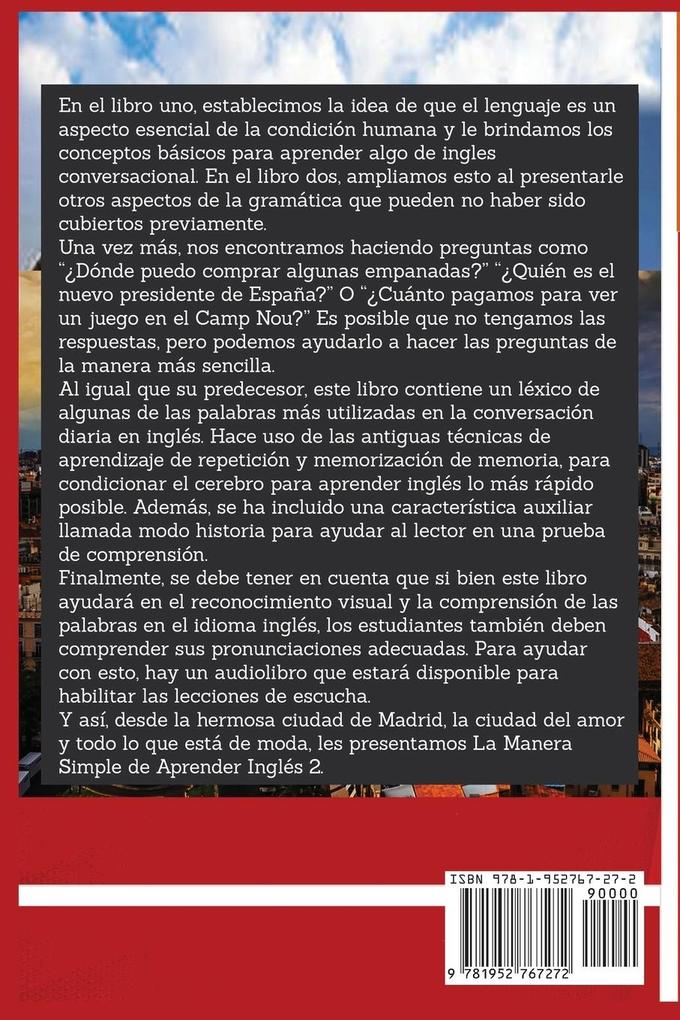 Weitere Ansicht: La Manera Simple de Aprender Inglés 2 | Carlos Soares