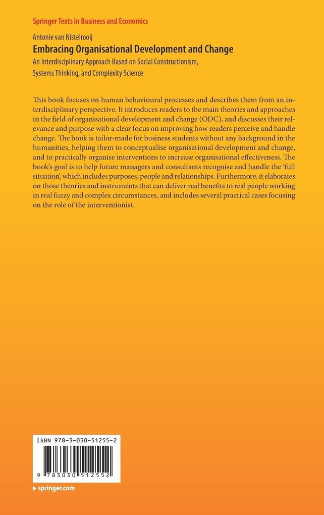 Weitere Ansicht: Embracing Organisational Development and Change | Antonie van Nistelrooij