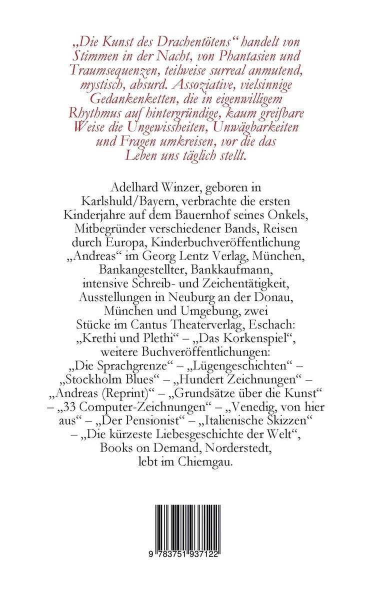 Weitere Ansicht: Die Kunst des Drachentötens | Adelhard Winzer