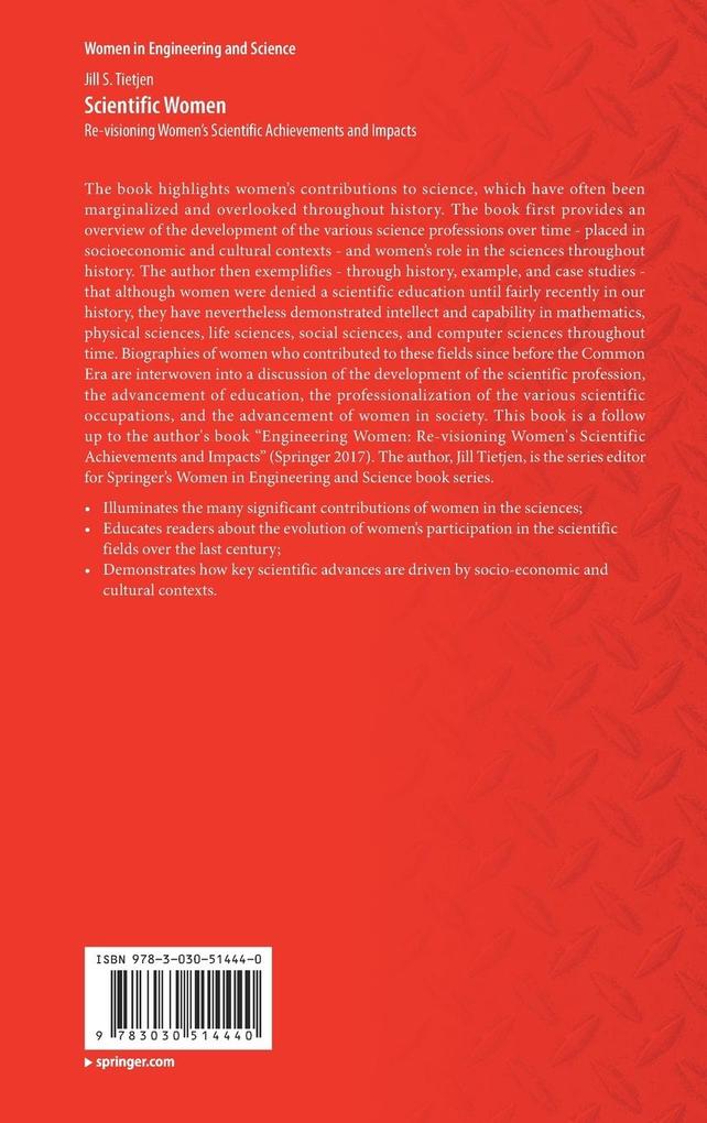Weitere Ansicht: Scientific Women | Jill S Tietjen