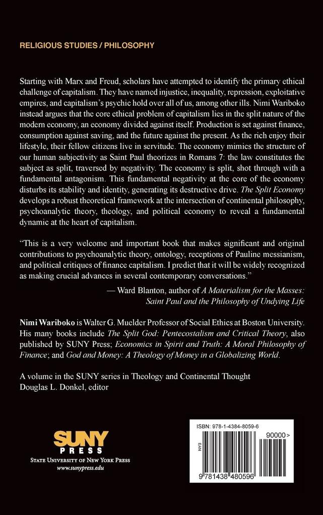 Weitere Ansicht: The Split Economy | Nimi Wariboko