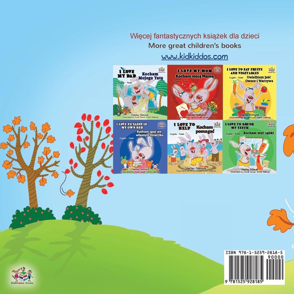 Weitere Ansicht: I Love Autumn (Polish English Bilingual Book for Kids) | Shelley Admont, Kidkiddos Books