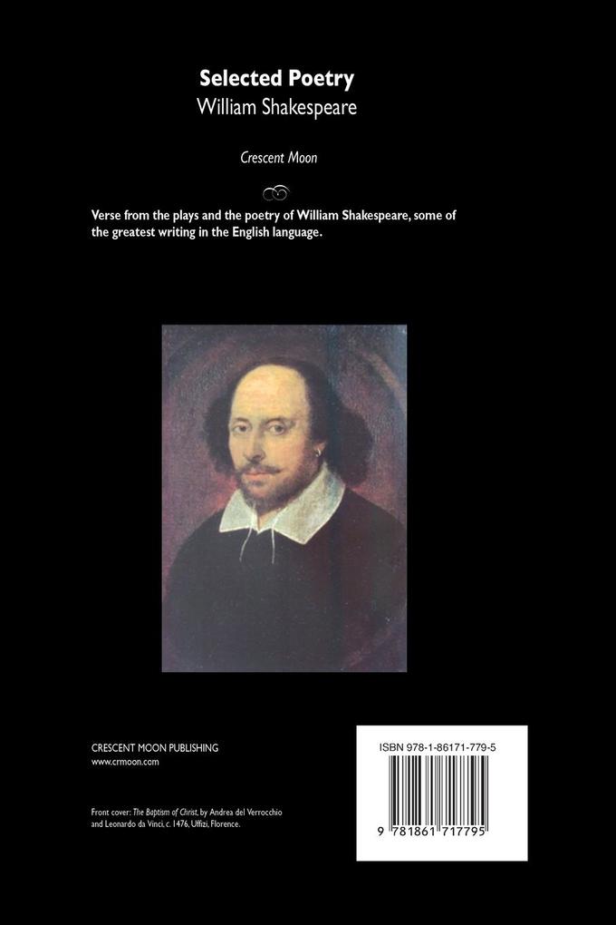 Weitere Ansicht: Selected Poems | William Shakespeare