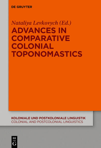 Produktbild: Advances in Comparative Colonial Toponomastics