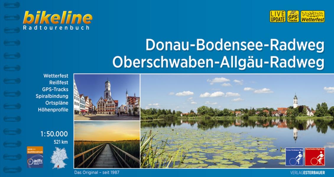 Produktbild: Donau-Bodensee-Weg, Oberschwaben-Allgäu Weg