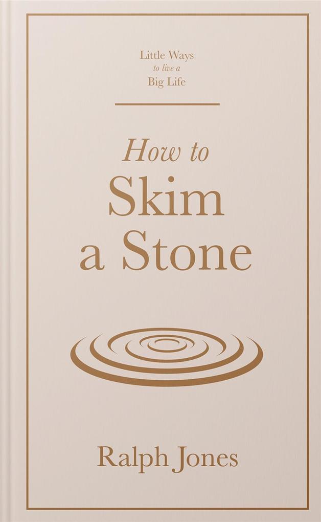 Produktbild: How to Skim a Stone | Ralph Jones